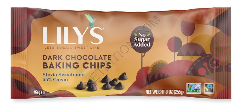Lilys Dark Chocolate Baking Chips Lils Dietary Shop 