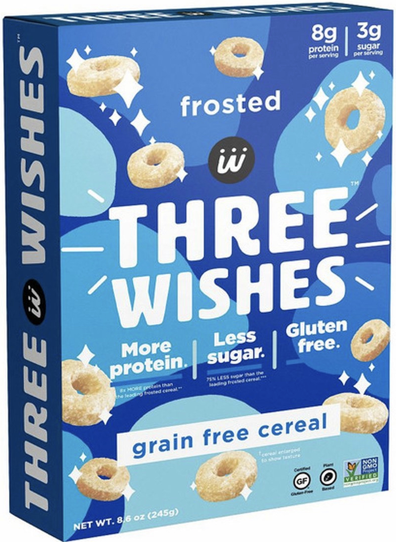 Three Wishes Cereal - High Protein, Low Sugar, Grain Free