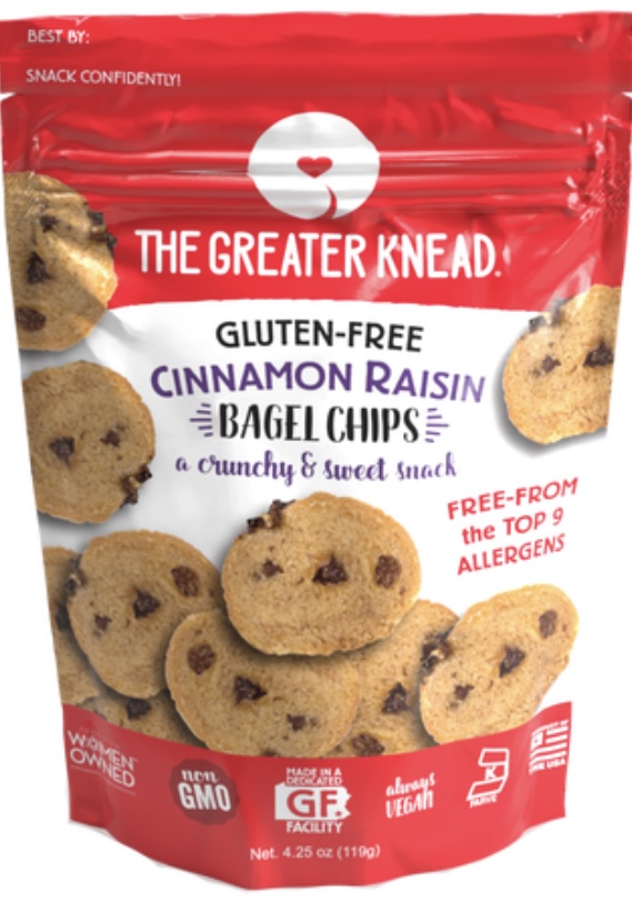 The Greater Knead Cinnamon Bagel Chips - Lil's Dietary Shop